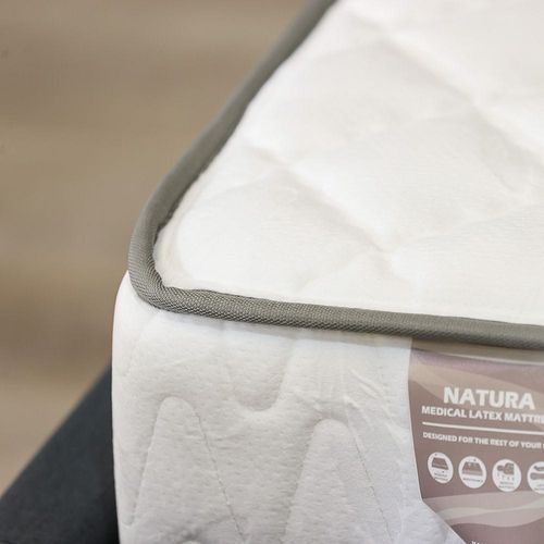 Natura Latex Medicated Foam Super King Mattress - 200x200x25 cm - With 10-Year Warranty 