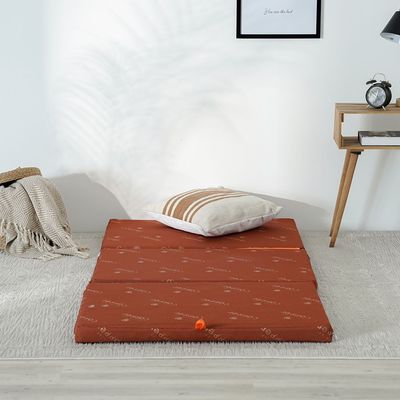 Houston Tri-Fold Single Mattress - 180x90x6 cm - Copper