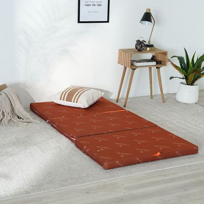 Houston Tri-Fold Single Mattress - 180x90x6 cm - Copper