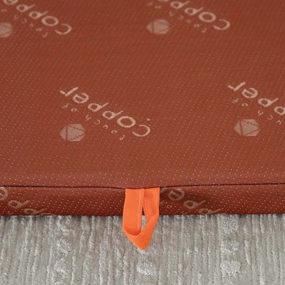 Houston Tri-Fold Single Mattress - 180x90x6 cm - Copper