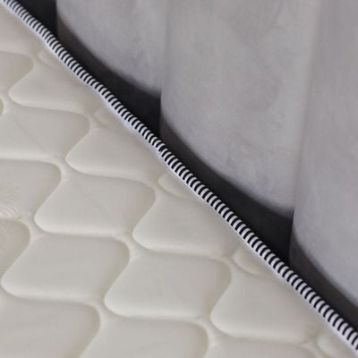 Isleep Bonnell Spring Reversible Mattress with 1 Pillow - 90x190x21 cm - With 5-Year Warranty