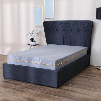 Smart Grid Memory Foam  Pocketed Spring Mattress - 120x200x26 cm - With 10-Year Warranty