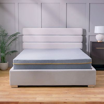 Smart Grid Memory Foam Pocketed Spring Mattress - 180x200x26 cm - With 10-Year Warranty