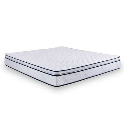 Freeze Cool Medicated King Mattress - White/Blue - 180x200x23cm - With 10-Year Warranty