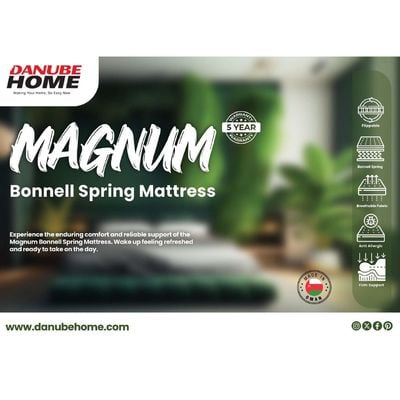 Magnum Bonnel Spring Mattress -  120 X 200  X 25Cm