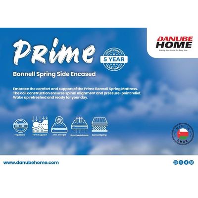 Prime Bonnel Spring Mattress -   90 X 190 X 21Cm