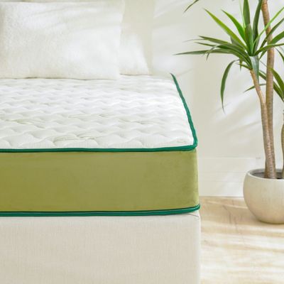 Copper Anti-Bacterial High Resiliency Foam Pocket Spring Single Mattress - 120x200x25 cm - With 10-Year Warranty
