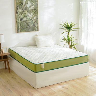 Copper Anti-Bacterial High Resiliency Foam Pocket Spring King - 180x200x25 cm - With 10-Year Warranty