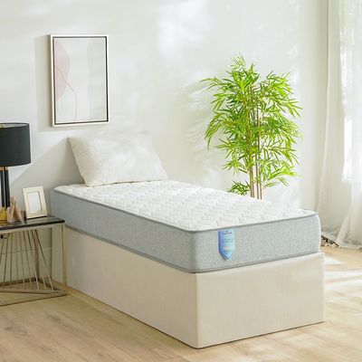 Freeze Gel Infused Visco Foam Pocket Spring Single Mattress - 120x200x 25 cm - With 10-Year Warranty