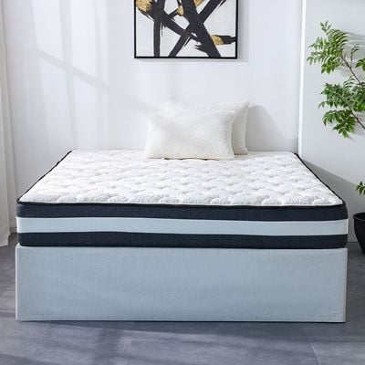 Luxuria Bonnell Spring Foam Mattress - 150 X 200 X 26 Cm