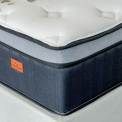 Cotton Pocket Spring Euro Top Single Mattress - 90x190x30 cm - With 10-Year Warranty