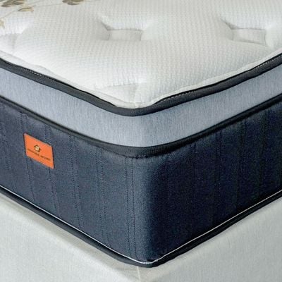 Cotton Pocket Spring Euro top Mattress  - 90 x 200 x 30 cm