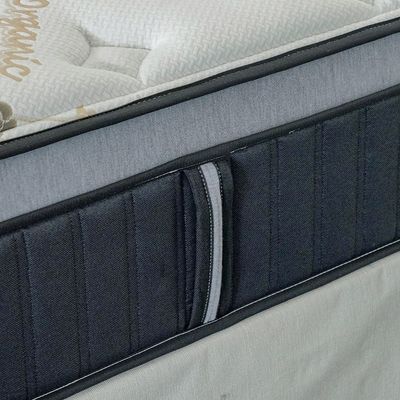 Cotton Pocket Spring Euro top Mattress Customizable Mattress 31 cm