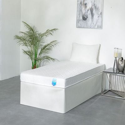 Orthopedic Medicated Firm Foam Reversible Single Mattress - 90x190x15 cm - With 10-Year Warranty 