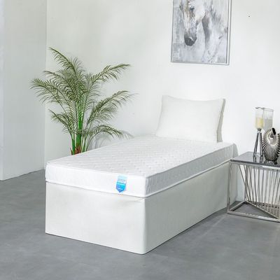 Orthopedic Medicated Firm Foam Reversible Single Mattress - 120x200x15 cm - With 10-Year Warranty 