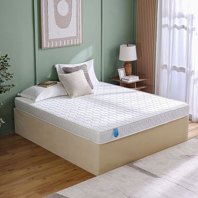 Orthopedic Medicated Firm Foam Reversible Super King Mattress - 200x200x15 cm - With 10-Year Warranty 