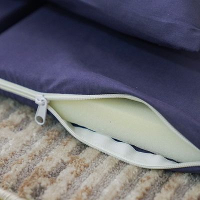 Flexible Single Foam Six-Fold Travel Mattress with Pillowcase - 3 cm