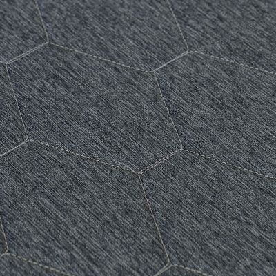Zip Single Trifold Guest and Travel Foam Single Mattress - Grey - 10 cm