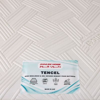 Tencel High Resilience foam Gel Infused Memory Foam Mattress with zip 180x200x25cm  
