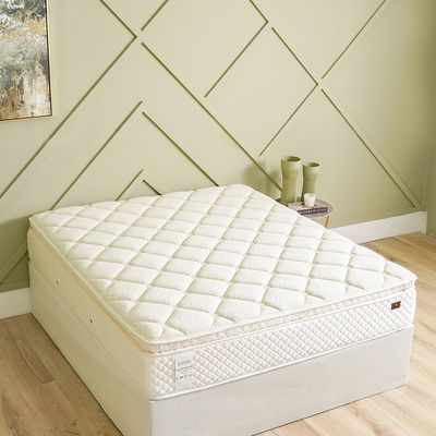 Premium Euro Top Latex Pocket Spring Mattress 150x200x35 cm  