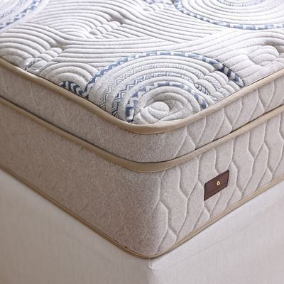 Gliter Visco Memory Foam & Latex Box Top Pocket Spring Mattress  90X200X30 Cm