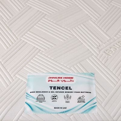 Tencel High Resilience foam Gel Infused Memory Foam Mattress with zip 120x200x25cm  