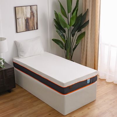 Water resistant Bonnell Spring Mattress with PU Coated Fabric with zip 120x200x23cm  