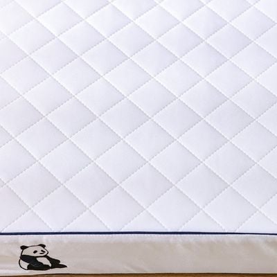 Panda Toddler Nursery Foam Mattress with zip chain 130X70X10Cm 