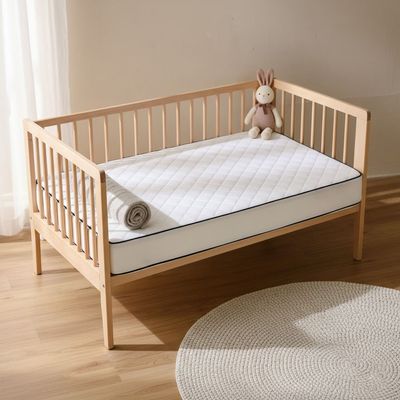 Panda Toddler Nursery Foam Mattress with zip chain 130X70X10Cm 