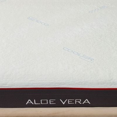 Aloe Vera Foam 7 Zone Pocket Spring Medium Firm Mattress 180x200 cm - With 5-Year Warranty