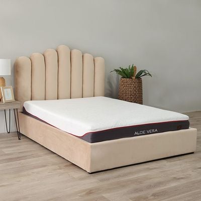 Aloe Vera Foam 7 Zone Pocket Spring Medium Firm Mattress 180x200 cm - With 5-Year Warranty