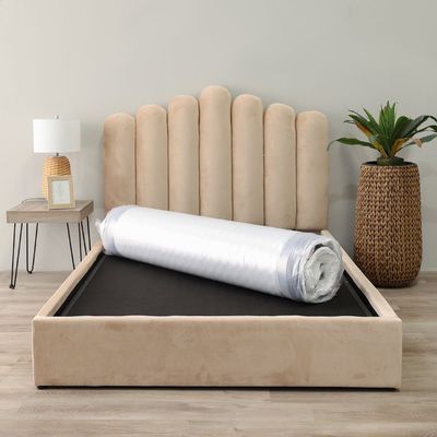 Aloe Vera Foam 7 Zone Pocket Spring Medium Firm Mattress 180x200 cm - With 5-Year Warranty