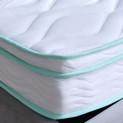 Cool Gel Memory Foam Bonnell Spring Medium Firm Mattress 120x200x22 cm - With 5-Year Warranty