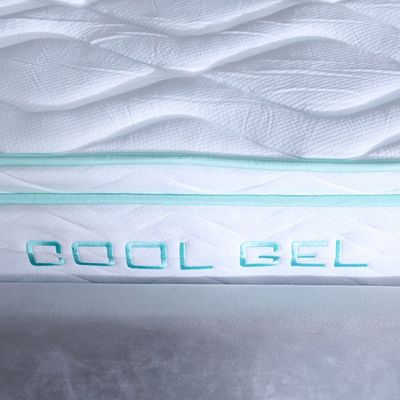 Cool Gel Memory Foam Bonnell Spring Medium Firm Mattress 120x200x22 cm - With 5-Year Warranty