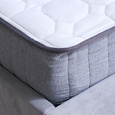 Natural Memory Foam with Pocket Spring Medium Firm Mattress 90x190x26 cm - With 5-Year Warranty