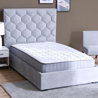 Natural Memory Foam with Pocket Spring Medium Firm Single Mattress - 90x190x26 cm - With 5-Year Warranty