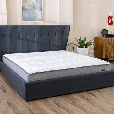 Natural Memory Foam with Pocket Spring Medium Firm Mattress - 150x200x26 cm - With 5-Year Warranty