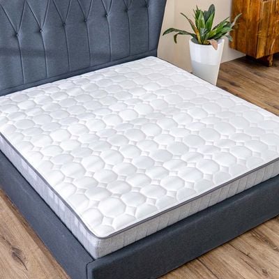 Natural Memory Foam with Pocket Spring Medium Firm Mattress - 150x200x26 cm - With 5-Year Warranty