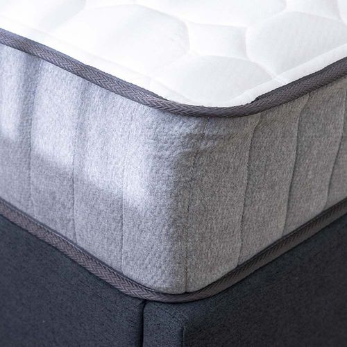 Natural Memory Foam with Pocket Spring Medium Firm Mattress 180x200x26 cm - With 5-Year Warranty