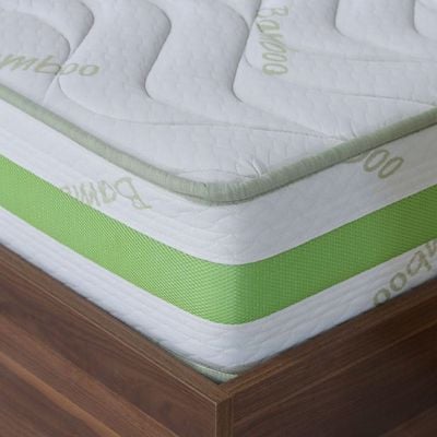 Bamboo Foam King Mattress - 180x200x24 cm - With 10-Year Warranty