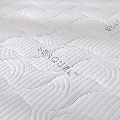 Seaqual Gel Memory Foam Queen Mattress - 150x200x25 cm - With 10-Year Warranty