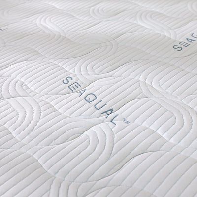 Seaqual Gel Memory Foam King Mattress - 180x200x25 cm - With 10-Year Warranty