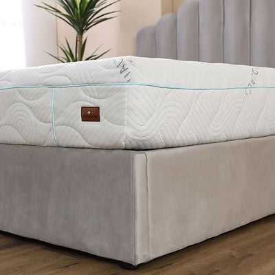 Seaqual Gel Memory Foam King Mattress - 180x200x25 cm - With 10-Year Warranty