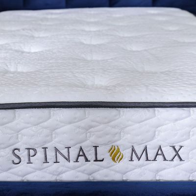 Aloe Vera Spinal Max Foam with Bonnell Spring Single Mattress - 90x190x25 cm - With 5-Year Warranty