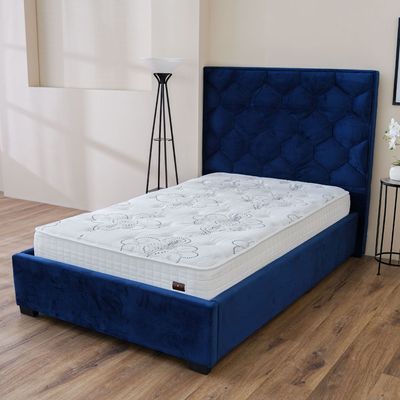 Rest Gel Memory Foam with Pocket Spring Single Mattress - 90x190x25 cm - With 5-Year Warranty