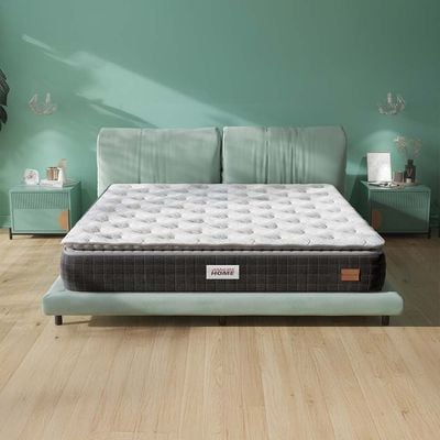 Dry/Soft Pillow Top 180x200 King Bed Mattress - With 2-Year Warranty