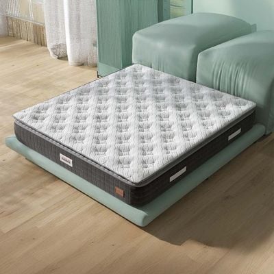 Dry/Soft Pillow Top 180x200 King Bed Mattress - With 2-Year Warranty