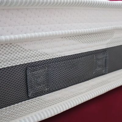 Copper Pocket Spring Antibacterial & Infused Memory Foam Queen Mattress - 150x200x25 cm - With 20-Year Warranty
