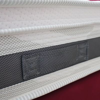 Copper Pocket Spring Antibacterial & Infused Memory Foam Super King Mattress - 200x200x25 cm - With 20-Year Warranty