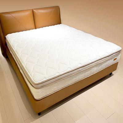 Ortho High Resilience Foam 7-Zone Latex Pocket Spring King Mattress - White - 180x200x30 - With 15-Year Warranty